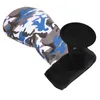 Blue Camouflage Golf Head Covers For Driver Fairways 3 5 Hybrids Waterproof PU Leather Golf Clubs Wood Cover Set1933204