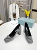 2022 latest full diamond women's sandals leather outsole designer single shoes complete package size 34-41