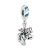 Charms da donna in argento sterling 925 Fit Pandora stile bracciale Charms di alta qualità viaggio nuovo braccialetto di perline perline Lady perline fai da te con scatola originale