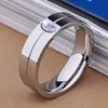 Anillos de joyería de diseñador para mujer y para hombre Diseñadores de moda Anillo Clásico Diamante Anillo de amor Lujos Letra de plata Anillos de amante regalo 2201233D