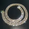 Mens Hip Hop Gold Bracelets Jewelry Iced Out Chain Bracelets Rose Gold Silver Miami Cuban Link Chain Bracelet6609460