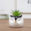 Leuke Animal Flower Ceramic Vaas Planter Desktop Ornamenten Home Decor Garden Succulente Plant Pot Y200709