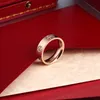 Nuove viti cacciavite anelli d'amore per uomo e donna festa matrimonio amanti coppia regalo gioielli di lusso con logo designer box4507282