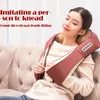 Cervical Massor de espalda y cuello Rodillo eléctrico Manual de dispositivos de calor por vía eléctrica China