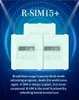 RSIM15 for iOS14のロック解除カードRSIM 15 R-SIM15 RSIM 15デュアルCPUアップグレードiPhone 11 XS MAX XR XS X 7 8プラスIOS7-13.x 14