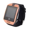 Relógios Q18 Smart Watch Wrist Bluetooth Sim Sport Watch With TF Card para Android Cellphones PK V8 DZ09