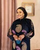 Abaya Kimono Cardigan Dubai Turkey Hidżab Sukienki Abayas Afrykańskie sukienki dla kobiet Islam Odzież Caftan de Moda Musulmana2590