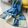 7 kleuren dikker unisex dekens mode brief ontwerper mannen vrouwen sjaals indoor outdoor warm charm lover deken