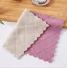 Tkanina do naczyń kuchnia anty-rozrywające szmaty wydajne super chłonne szmatki do czyszczenia mikrofibry mycie