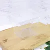 boîtes à gâteaux jetables en plastique