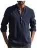 Camicie da uomo Moda Casual Solid Camicia a maniche lunghe Top Nuovo arrivo per ragazzi e giovani Primavera Autunno Top traspiranti Vendita calda