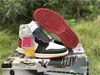 2022 Authentic Union X High OG NRG Los Angeles 1 Black Toe Blue 1S Mens Athletic Shoes Trainers Sneakers BV1300-106 BV1300-146