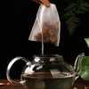 1000 Pcs/Lot sachets de thé 9x10 CM vides sachets de thé parfumés avec ficelle guérir joint papier filtre pour herbe thé en vrac livraison gratuite