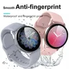 Vetro temperato del bordo curvo 20D per Samsung Galaxy Watch Active 2 40mm 44mm Smart Geart Screen Protector Pellicola Pellicola Accessori in vetro