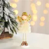 Kerstversiering boom ornamenten engel pop display window Desktop decor Xmas Craft Festival Gift Holiday Party levert JK1910XB