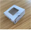 10pcs Multi Size Paper Soap Box Kraft Paper Gift Box Package With Clear Pvc Window Candy Favors Arts&krafts Display K jllWVl