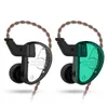 KZ AS06 IEM 3BA Zrównoważony Armatura Headphone HD Dźwięk w monitorze Uszu HIFI Stereo Anulowanie szumów Earbuds Triple-Driver Universal-Fit In-Ear