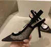 expensive Popular Summer Ladies Sandals Riband Metal decoration Peep Toes Ankle Strap Chunky Heel Shoes Party Sexy Fashion Ladies Shoes