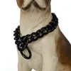 新しい19mmのステンレス鋼のペット犬の鎖高品質のチョーカーピットブルブルドッグトレーニングペット犬のアクセサリー