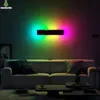 Moderne RGB LED Applique Salon Décoration Intérieure Coloré Chambre Chevet Appliques Murales Salle À Manger Éclairage Dimmable Lumières