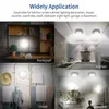 Super Bright 3W COB Under Cabinet Light LED Wireless Remote Control Dimmable Wardrobe Night Lamp Home Bedroom Closet Kitchen7082746