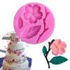 Candy Mold Peach Blossom Vorm Fondant Mallen Cake Decorating Gereedschap Chocolade Mold Zeep Cake Stencils Keuken DIY Gereedschap