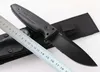 Yeni Açık Hava Hayatta Kalma Düz Bıçak D2 Siyah Titanyum Kaplamalı Damla Noktası Bıçağı Tam Tang G10 Sap Kydex ile sabit bıçak bıçakları