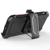 Armor 3 in 1 TPU PC Telefoon Gevallen met Black Clip Card Shockproof Cover voor iPhone 13 12 11 Moto G Stylus 5g Case