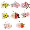 Hair Accessories Baby, Kids & Maternity Baby Girls Artificial Flowers Hairpin 8 Styles Little Fairy Barrettes Natural Wind Japanese Fashion