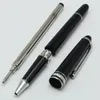 Ballpenn Pen 163 Fontän Pen Roller Pennor / Ballpoint Pen firal Lasered på Rhodium-Coated Au Office School Write Pen.