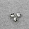 Stop Antique Silver Zwycięstwo Ręka Kocham Cię Metal Big Hole Koraliki Fit Europejskiej Charm Bransoletki Biżuteria DIY L1455 120 sztuk / partia