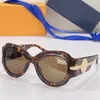 Sonnenbrille Z1132E dicker Farbverlaufsrahmen Schildpatt-Sonnenbrille Männer oder Frauen Trendmarke Brille Strandparty Urlaub Design201S