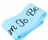 Baby Shower Mum Te Sash Horse Design Geslacht onthult Party Gifts Decoraties Lichtroze Blauw Wit