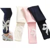 3T à 11T enfants filles printemps automne dentelle garniture à volants strass leggings enfants princesse coton décontracté maigre legging vêtements