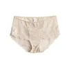 Kvinnor Lace Panties 100% Natural Silk Lace Beriefs Seamless Sexy Underkläder Underkläder Kalcinha Briefs Underkläder Culotte 2020 Y1121