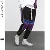 Inflazione Patchwork Joggers Pantaloni da uomo Hip-hop Swag 2020 Pantaloni per pista di moda Streetwear maschile Streetwear Pantaloni vita elastica LJ201104