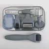 Is Dermaroller 6 i 1 Microneedle Derma Roller Kit Vit högkvalitativ mikronedling Hudrulle för ansiktsskönhet SPA Snabb leverans 7 dagar