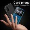 Novo Soyes S10p Mini Card Phone Cellphone 2G GSM 800mAh Ultra-Finer pequeno aluno portátil Backup Teclado do teclado celular telefone celular