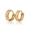 childrens gold huggie earrings