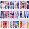 Lovely 3D printing Socks Cartoon Animals Dog Cat Tiger Doughnut Printed Sock Many Design Hosiery Length 32CM