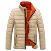 Men's Down & Parkas 2022 Fashion Casual Ultralight Mens Cotton Jackets Autumn Winter Coat Men Lightweight Warm Jacket Overcoats Phin22