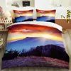 Bedding Sets 3D Printing Beautiful Scenery Series Comfortable Double Bedroom Set Duvet Cover Pillow Case Extra Large