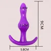 Porno silicone anale erotico adulti bdsm prodotti butt plug giocattoli del sesso per la donna Y201118
