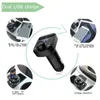 X8 Transmissor FM Aux Modulador Bluetooth Handsfree Car Kit Car o MP3 Player com 3.1A Carga Rápida Dual USB Carregador de Carro Accessorie1171508