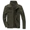 Veste militaire Men Jeans Coat Coton Cotton Plus taille 6xl Armée Bomber Veste de vol Tactical Vestes de cargaison d'hiver 201119