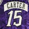 스티치 모든 레트로 농구 유니폼 Carter McGrady Penny Hakeem Stockton 32 Karl Malone 33 Hill ason West Allen Iverson Mike Bibby kevin Garnett 저지