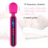 NXY Wibratory Cordless Wand Massager Sex z 10 Tryb wibracji Akumulator Wodoodporny Wibrator Zabawki Kobiety 0106