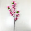 Largo estilo corto decoración de boda flores artificial cereza flor de moda árboles interior fiesta suministros de flores secas rama 2 49hr g2