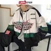 Lappster Men Patchwork Streetwear Bomber Jackets Autunno Mens Fashions coreano Windbreaker Harajuku Hip Hop Jackets Coates 201127