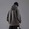 11 BYBB'S DARK Ninja Doppio scollo in cotone Pullover Techwear Harajuku Uomo Felpa con cappuccio Hip Hop Streetwear Felpe con cappuccio 220114